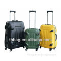 Strong luxurious ABS Trolley case travel luggage set hard case travel bag